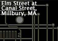 Elm Street at Canal Street, Millbury, MA